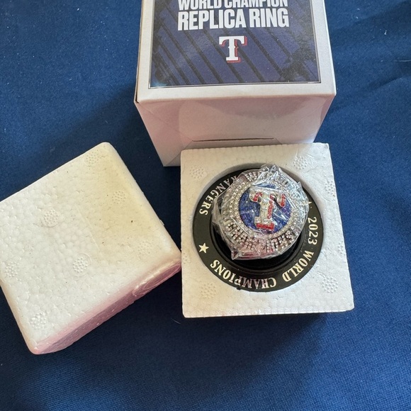 Texas Rangers Josh Jung Championship Ring Replica - Picture 13 of 14